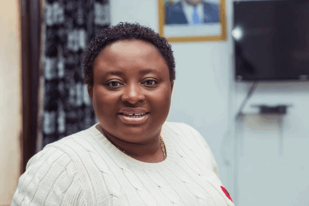 Former Deputy NSA boss Gifty Oware-Aboagye was simultaneously enrolled as National Service Personnel