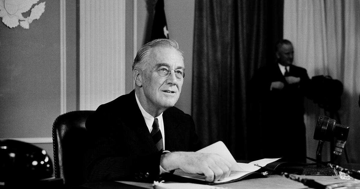 Letters to the Editor: Roosevelt’s words on ‘new frontiers of the mind’ still ring true today