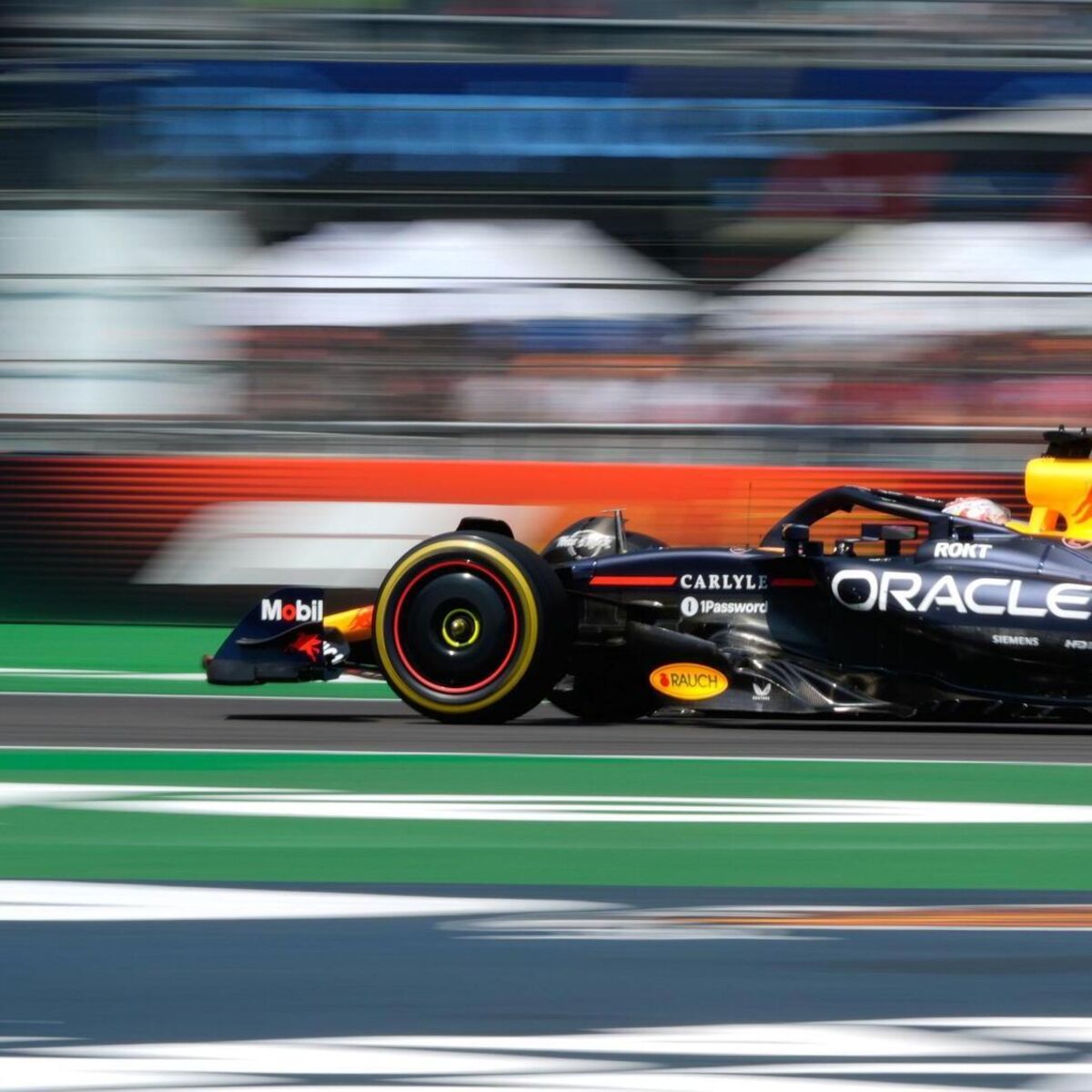 Verstappen finds the speed to scare rivals in Mexico after dominant practice