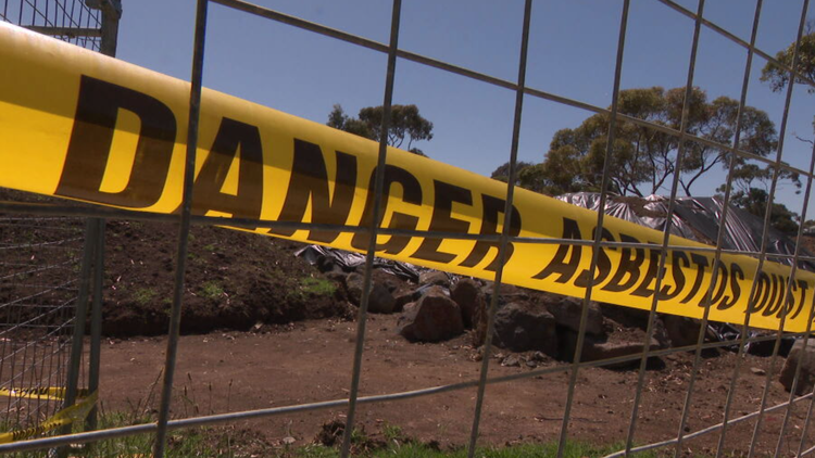 Asbestos found during $2 million park upgrade in Melbourne's west