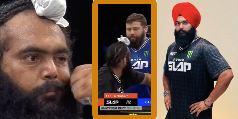 Jujhar “Tiger” Singh makes history at Power Slap championship