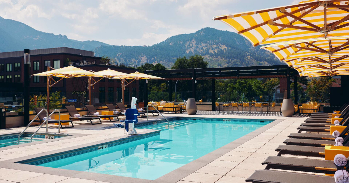 A college campus also popular with travelers just got a new luxury hotel