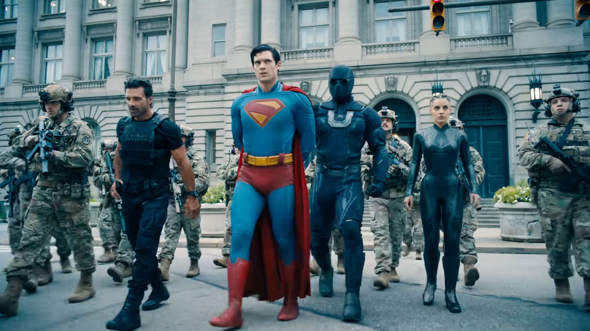 David Corenswet's Superman costume has been marked as "currently being used in production," and DC fans are trying to work out what he could be filming