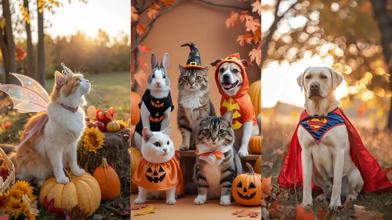 Halloween Pet Fashion: How to Dress Up Your Pets for the Spooky Season