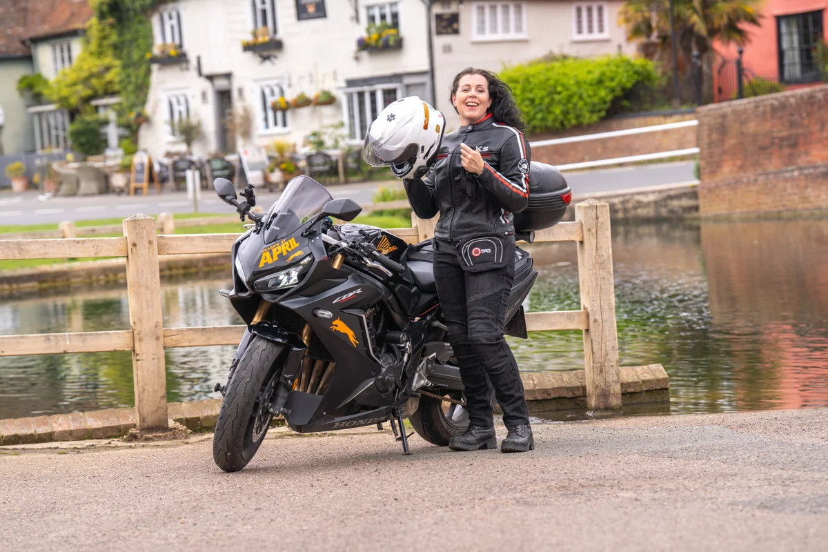 How motorcycling helped menopausal woman overcome anxiety in her 50s