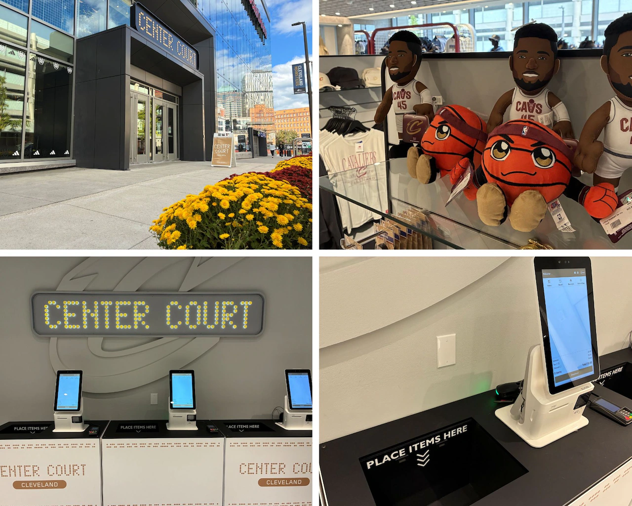 Cavaliers team shop adds high-tech kiosks to speed up purchases