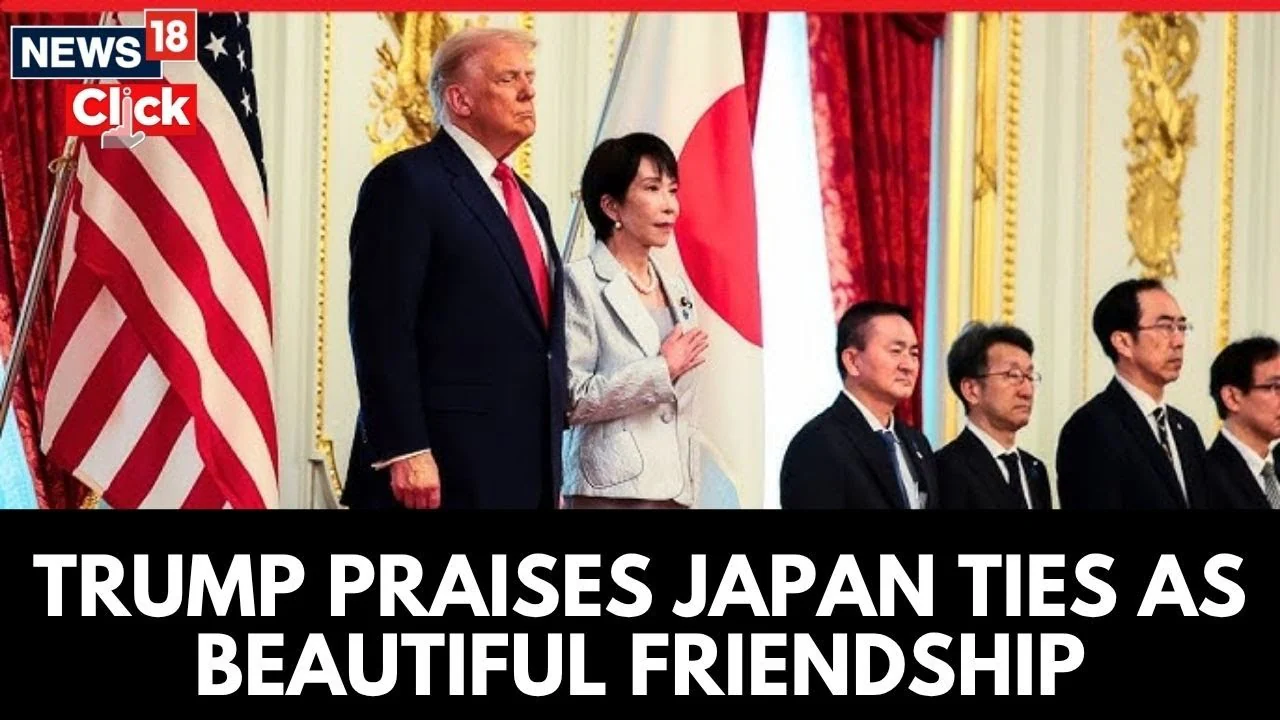 Trump Tells Japan’s First Woman Prime Minister She Has A ‘Very Strong Handshake’ In Tokyo Meeting