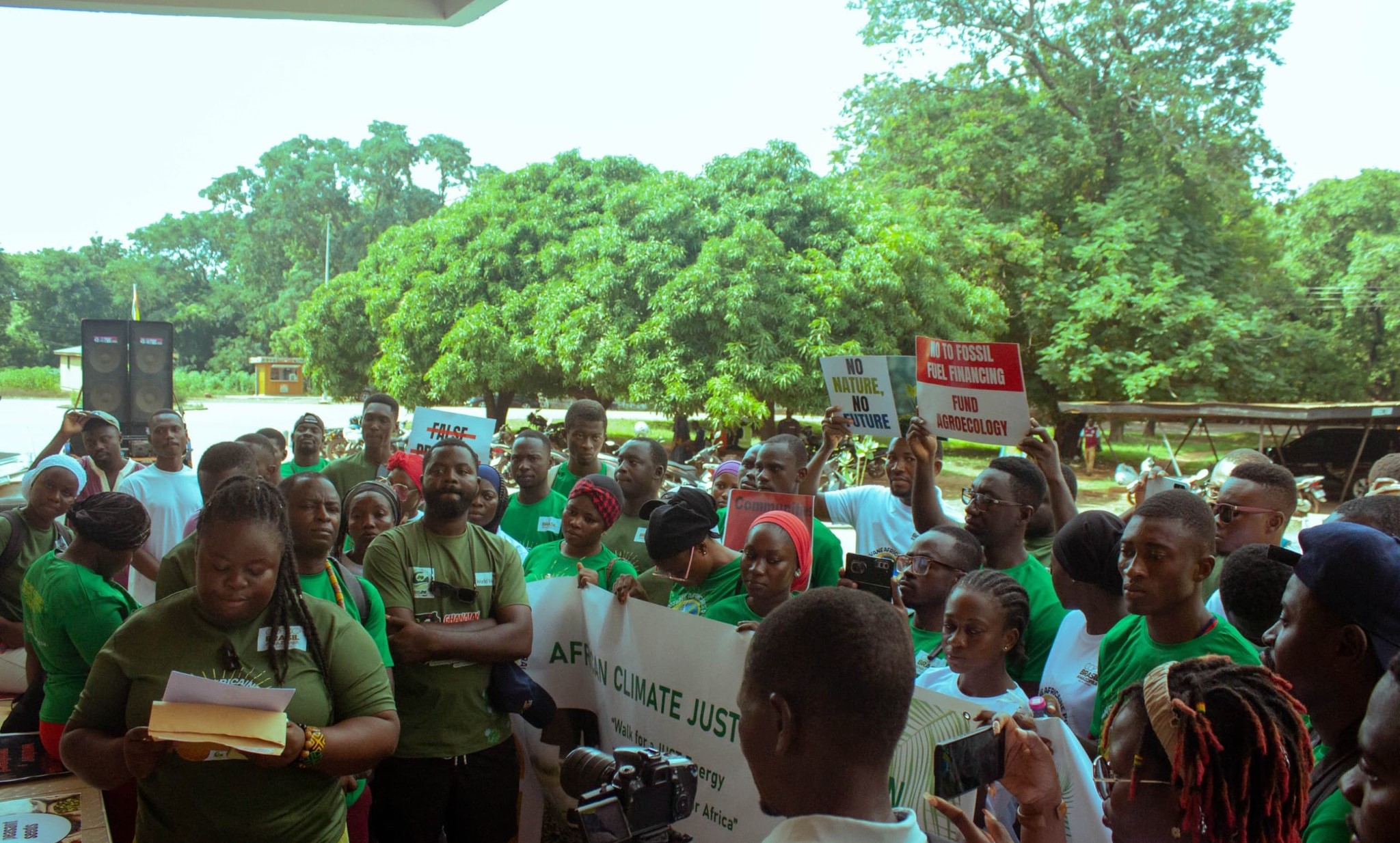 Africa Climate Justice Caravan Demands Action from Wealthy Countries: Petitions Governments for Accountability