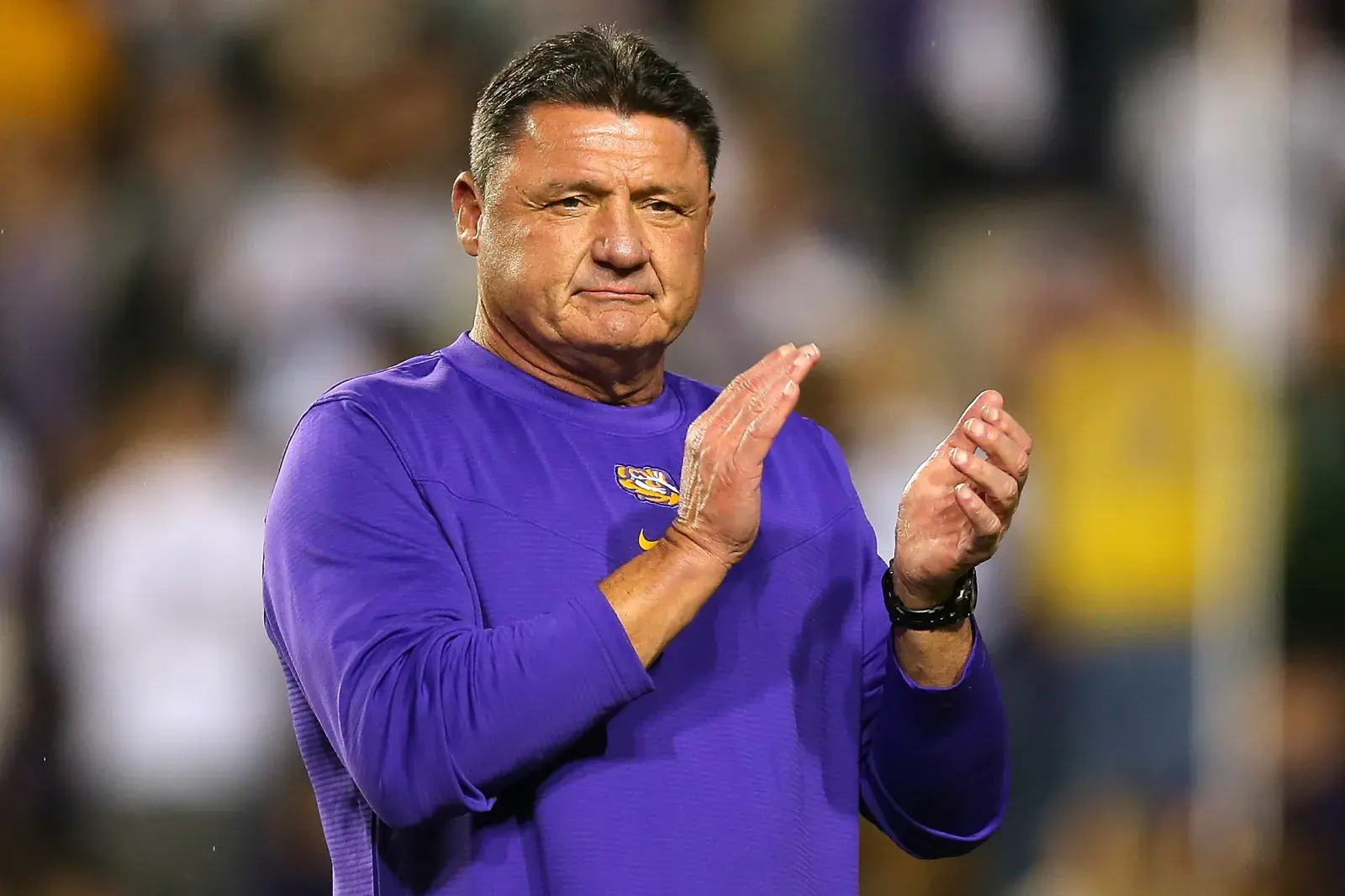 Ed Orgeron Doesn't Hold Back on LSU Coaching Vacancy