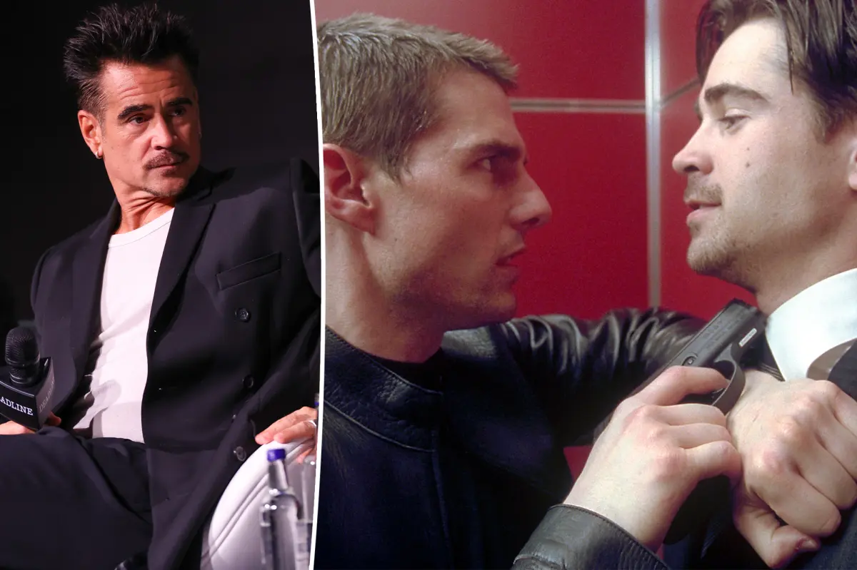 Colin Farrell reveals why Tom Cruise 'wasn't happy' with him while filming 'Minority Report'