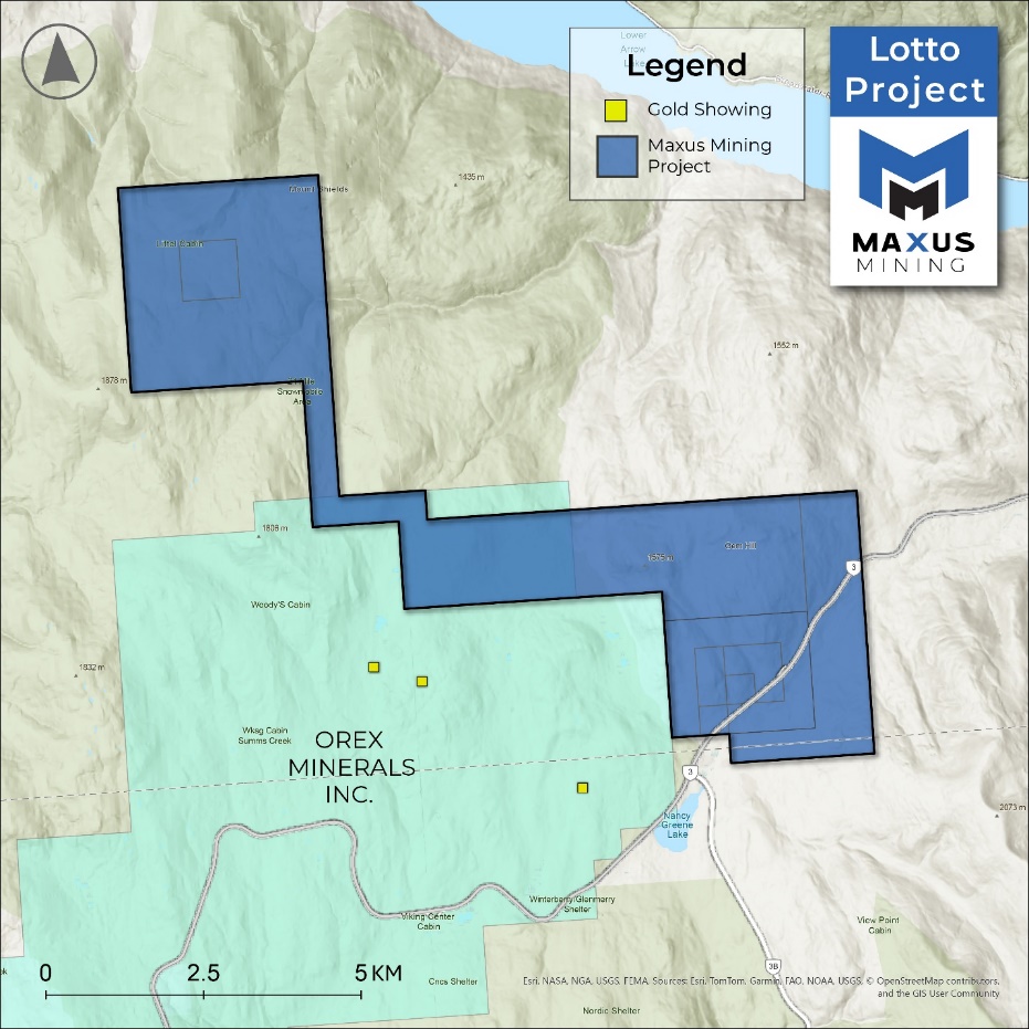 Maxus Mining Reports on Exploration Insights at the Lotto Project in British Columbia