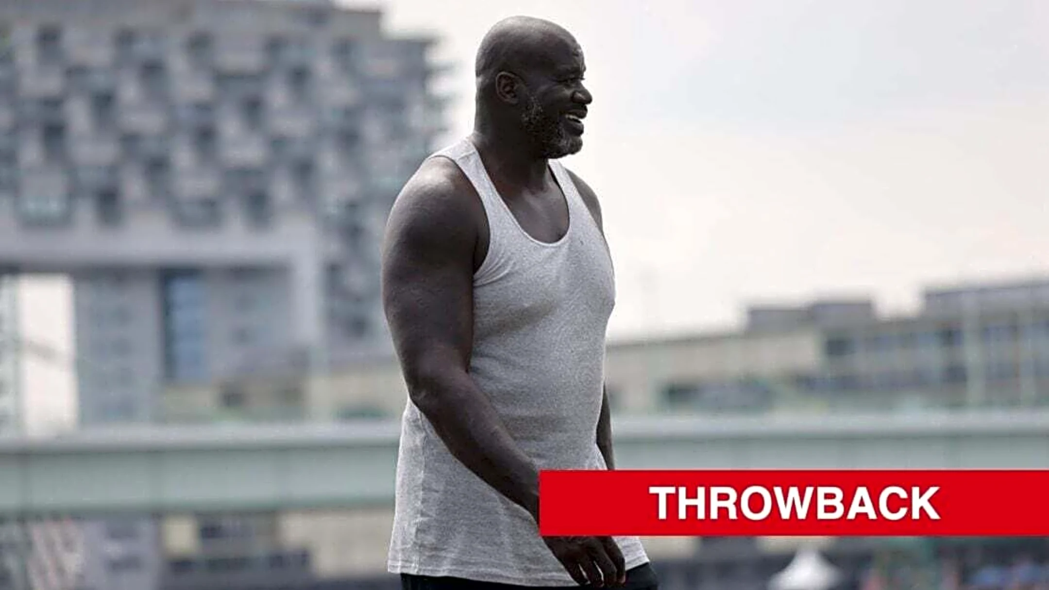 Al Harrington tells what Shaquille O’Neal said to him when his attempt to draw a foul went very badly wrong