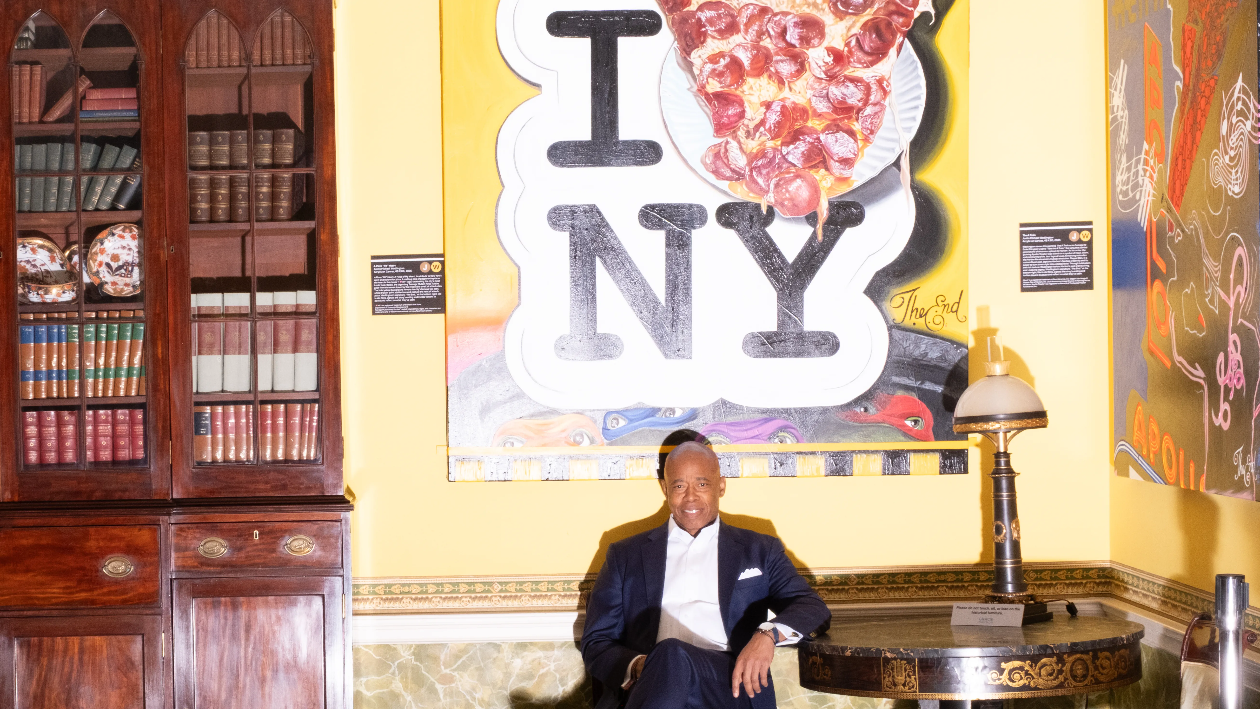 Taking a Smoke Break With Eric Adams, Who’s Still Living It Up as Mayor