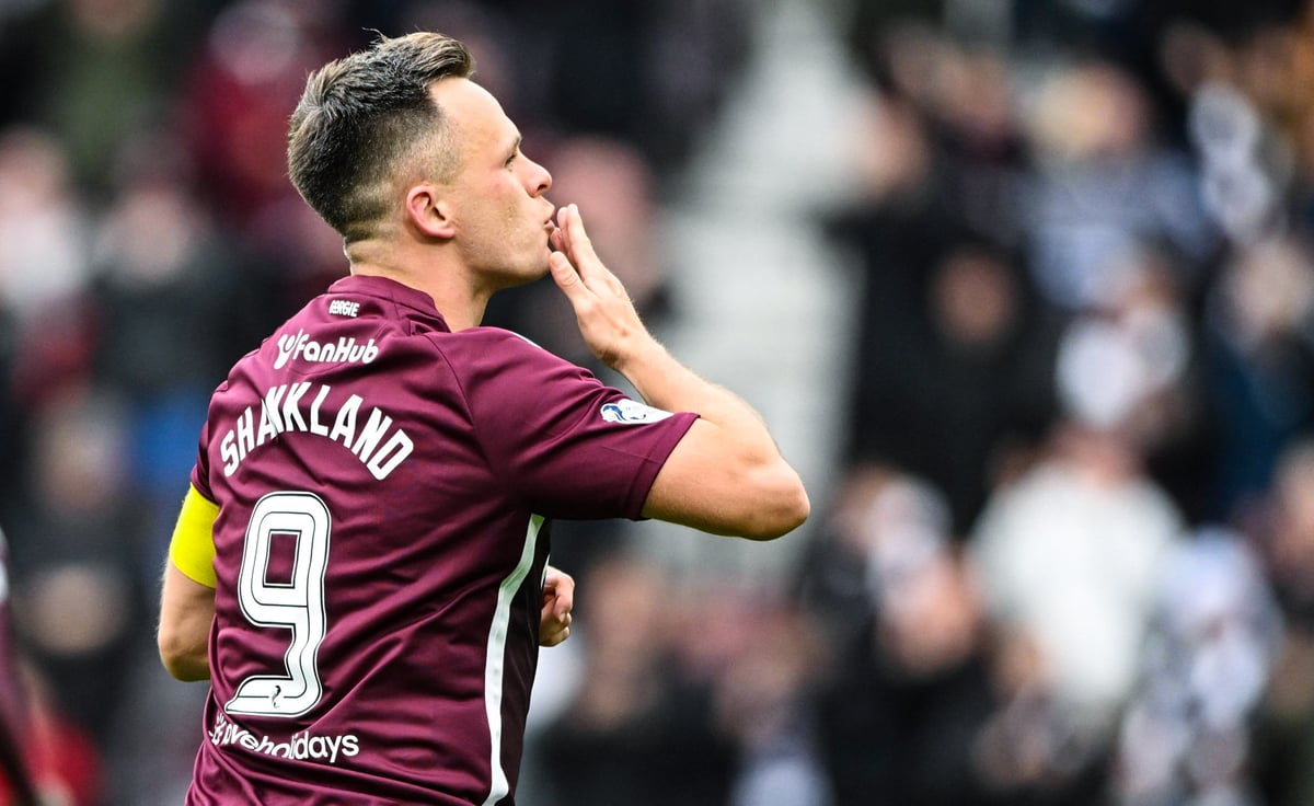 Lawrence Shankland talks on Hearts, big physical St Mirren and hitting penalties at mannequins before Celtic