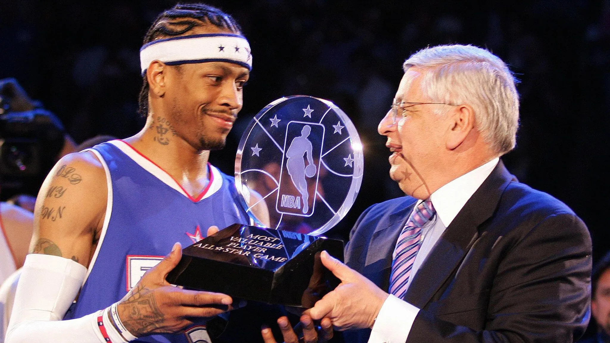 Allen Iverson reveals moment David Stern made him want to ‘crawl up under the table’