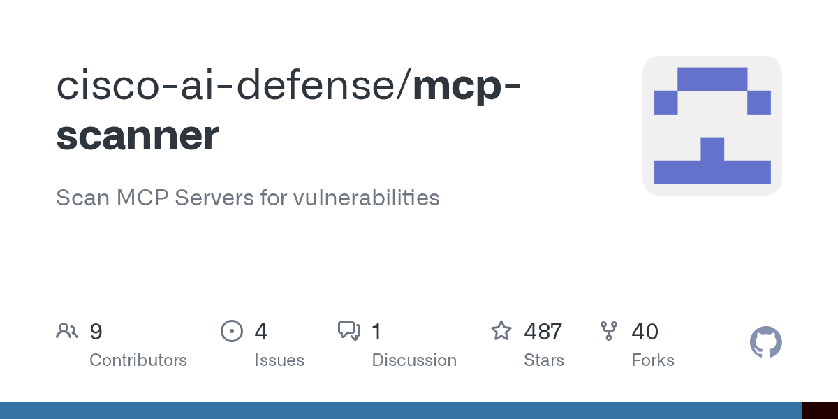 MCP-Scanner – Scan MCP Servers for vulnerabilities