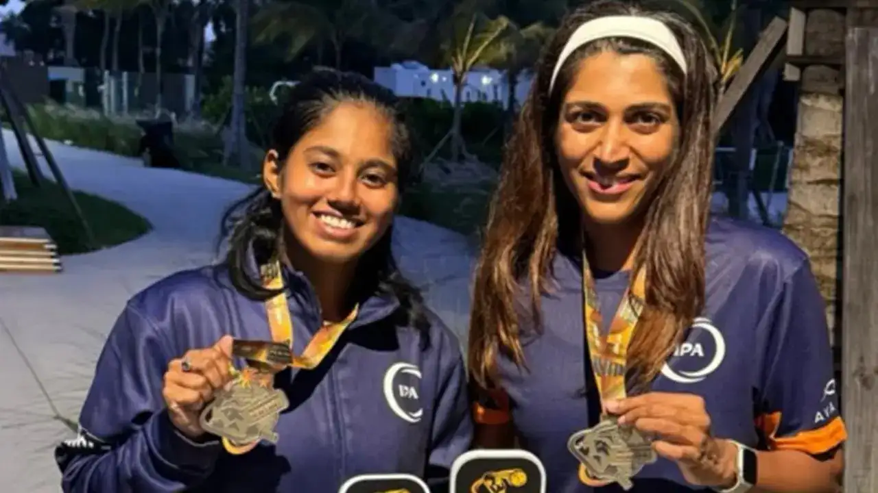 Rakshikha Ravi and Sindoor Mittal Clinch Silver in Women’s Doubles, Powering India to the Podium
