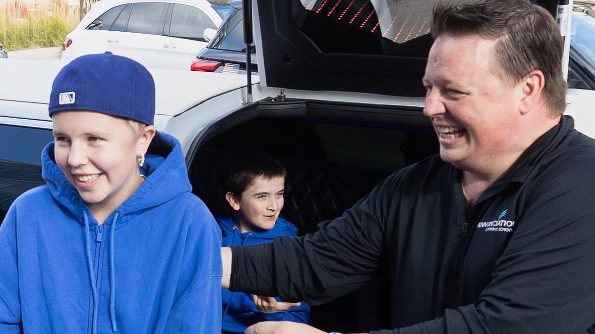 Girl shot in the head during Minneapolis church shooting given hero's welcome home from hospital