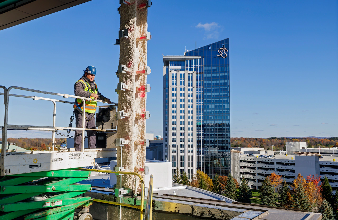 N.Y. resort and casino’s $370 million expansion is ahead of schedule