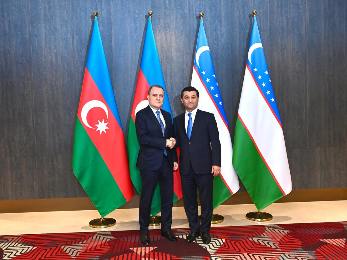 Azerbaijani FM meets with Uzbek counterpart