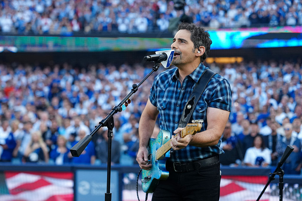 Why Brad Paisley Singing The National Anthem Is A Legitimate World Series Jinx