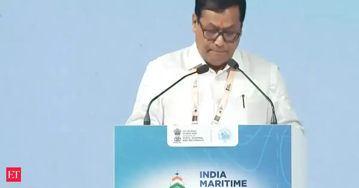 'India eyes a third of global seaborne trade by 2047': Sarbananda Sonowal