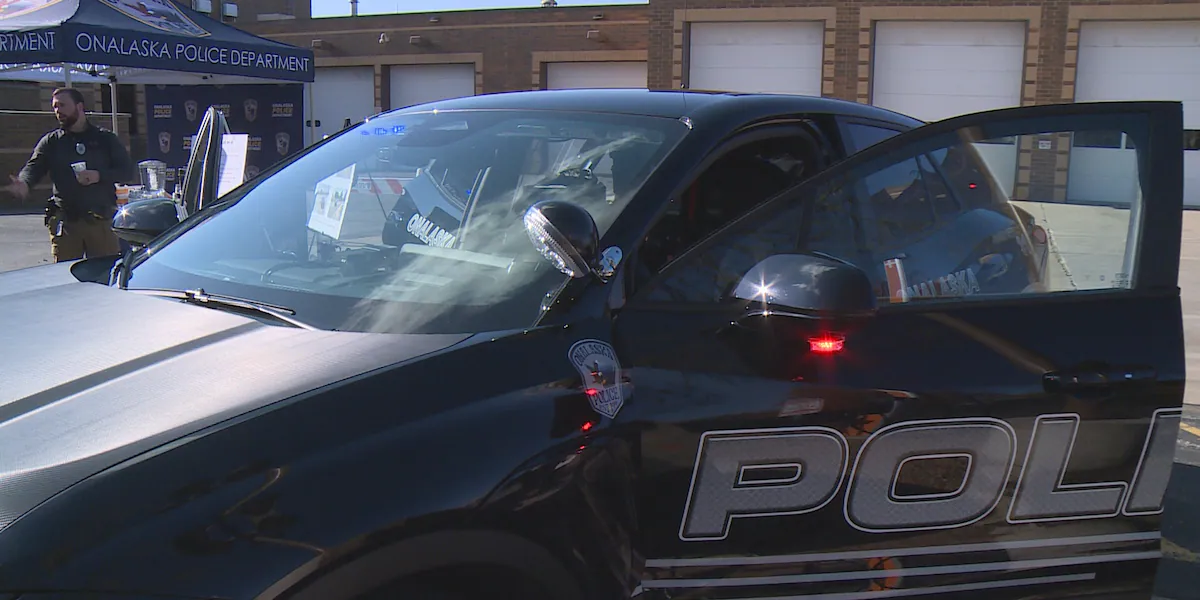 Onalaska Police Department showcases new electric squad vehicles