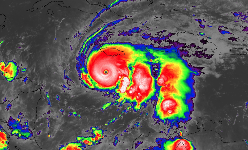 HURRICANE MELISSA SET TO UNLEASH FURY ON JAMAICA; ECLIPSES KATRINA’S INTENSITY