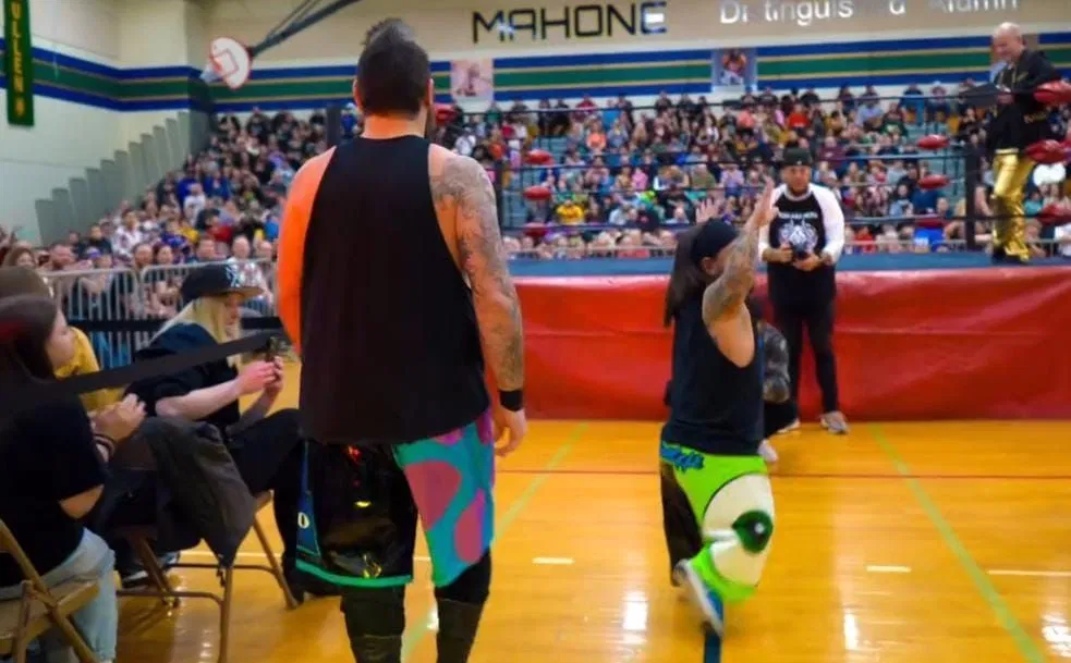 Paralyzed at the age of 4, star ignored doctor's warning to pursue WWE career