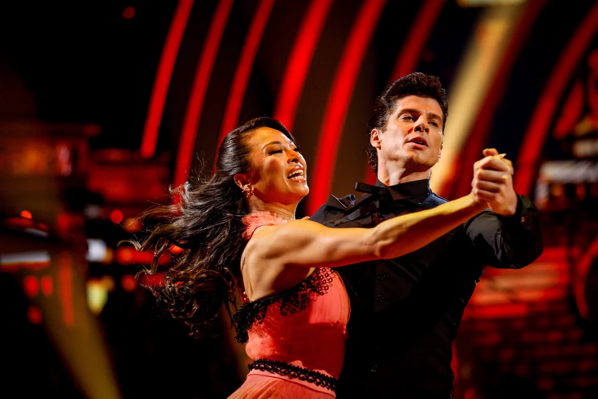 Lewis Cope tops Strictly leaderboard as Johnny Cash during Icon Week