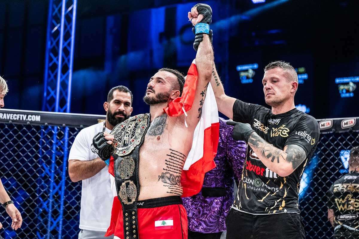 Mohammad Fakhreddine Pursues Eternal Glory As BRAVE CF’s Most Decorated Athlete