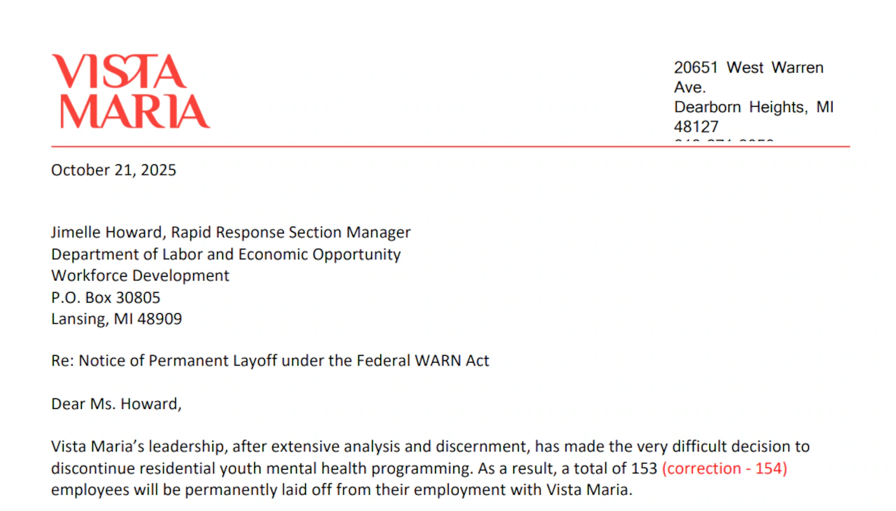 Michigan nonprofit to end youth mental health program, cutting 154 jobs