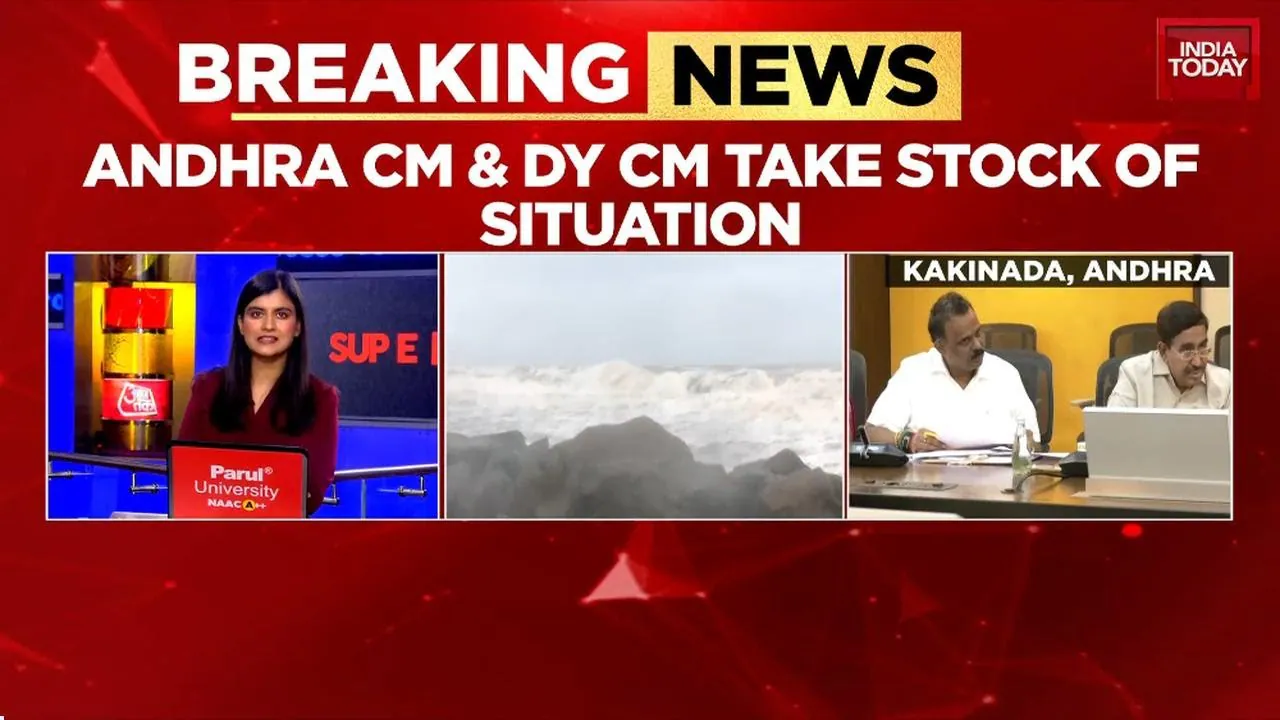 Cyclone Manta Fury: Andhra, Odisha on Red Alert as Midnight Landfall Looms