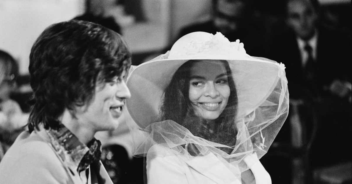 Bianca Jagger, 80, Is a Total Boss With a Bedazzled Cane