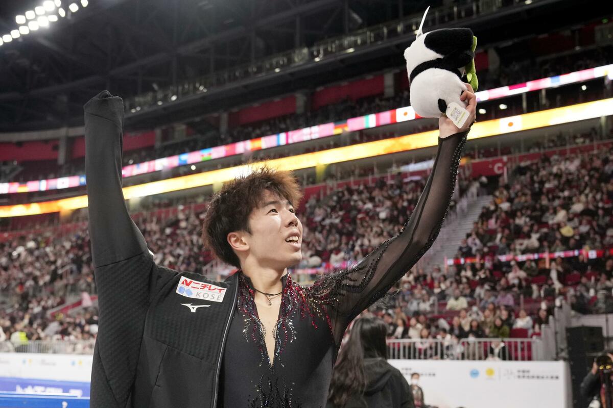Figure skating: Sato comfortably wins Cup of China for 2nd Grand Prix title