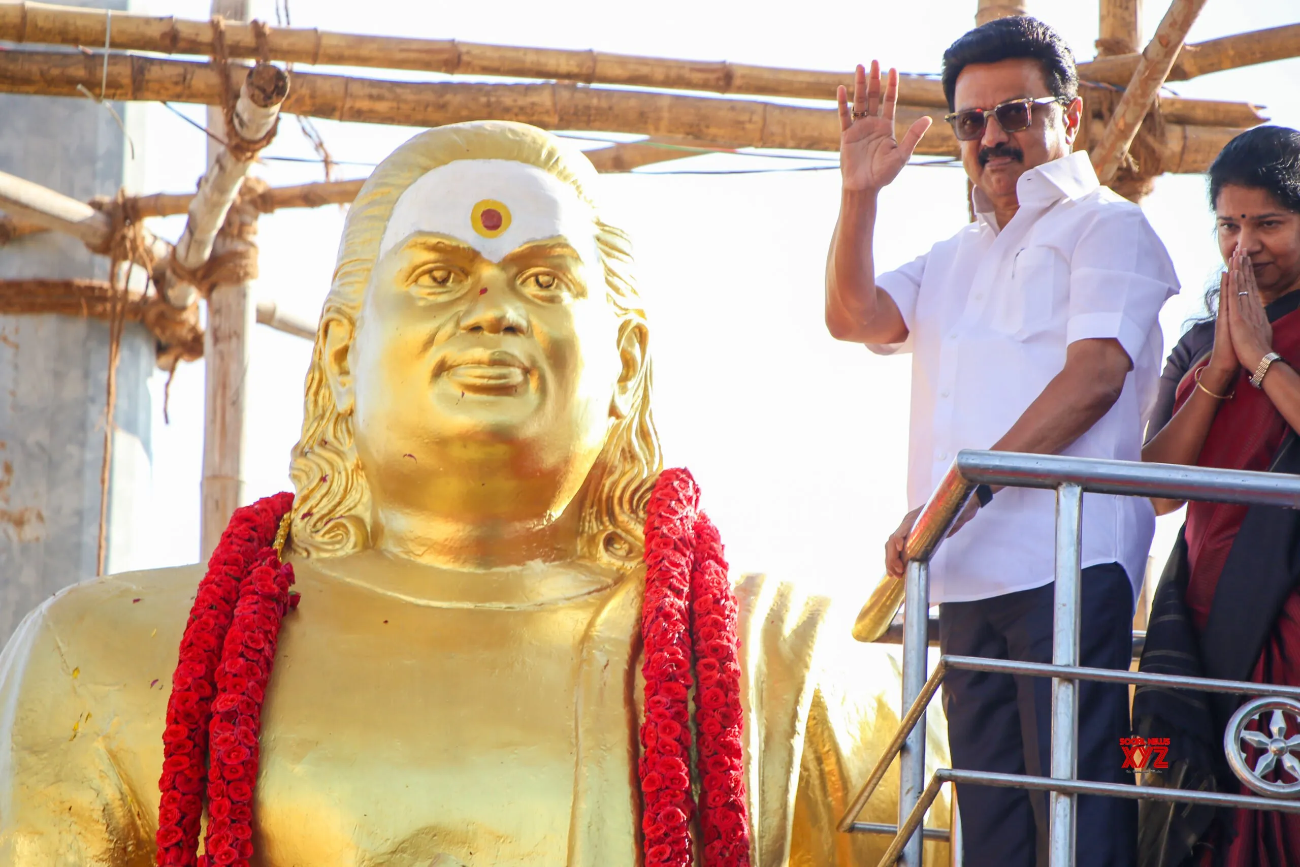 Madurai: M.K. Stalin Pays Tribute to Muthuramalinga Thevar #Gallery