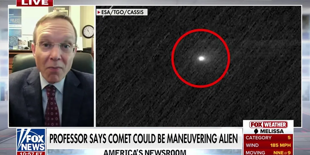 Comet growing a tail could be alien technology, Harvard professor suggests