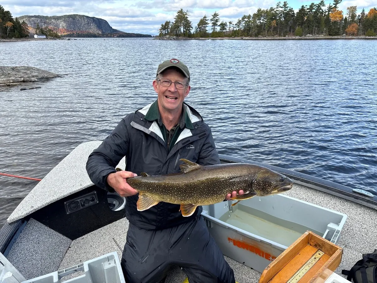 Lake trout research returns to Moosehead for a 2nd year