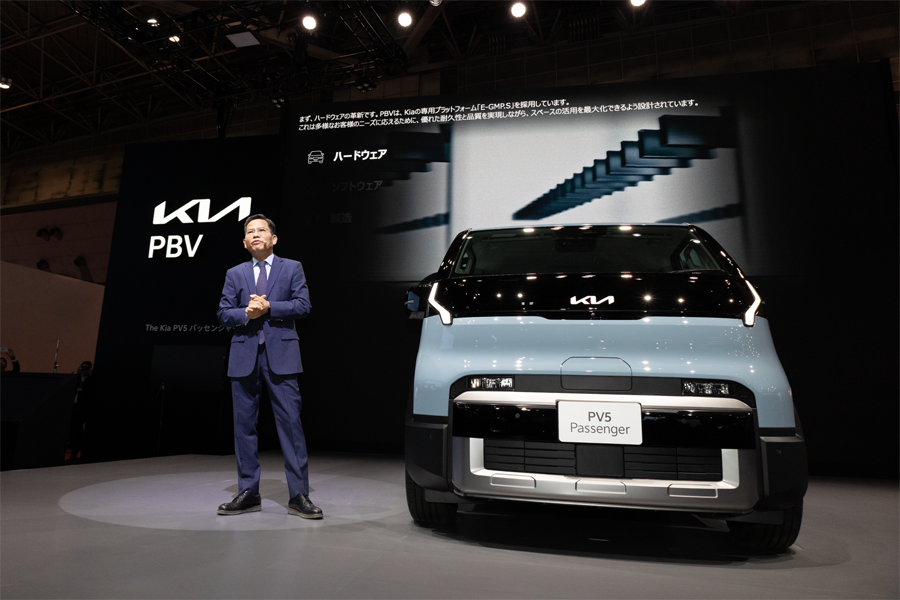 Kia Marks Japan Debut with PBV ‘PV5′ at Japan Mobility Show 2025
