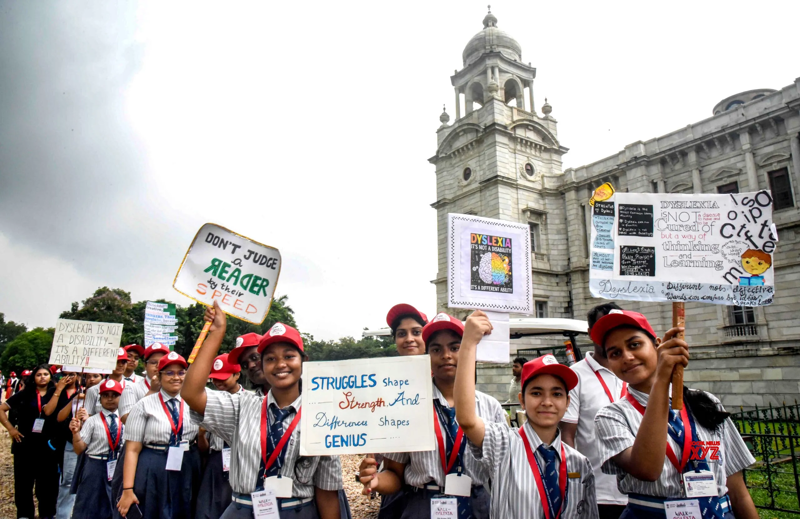 Kolkata: Students Rally for Dyslexia Awareness #Gallery