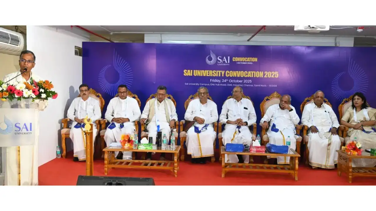 Sai University Convocation 2025; Leaders Urge Students to Lead with Integrity and Purpose