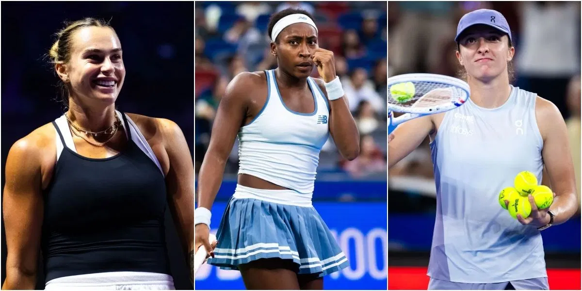 As usual Aryna Sabalenka is lucky;Another rigged draw - Fans react to WTA Finals 2025 draw ft. Coco Gauff, Iga Swiatek, Amanda Anisimova