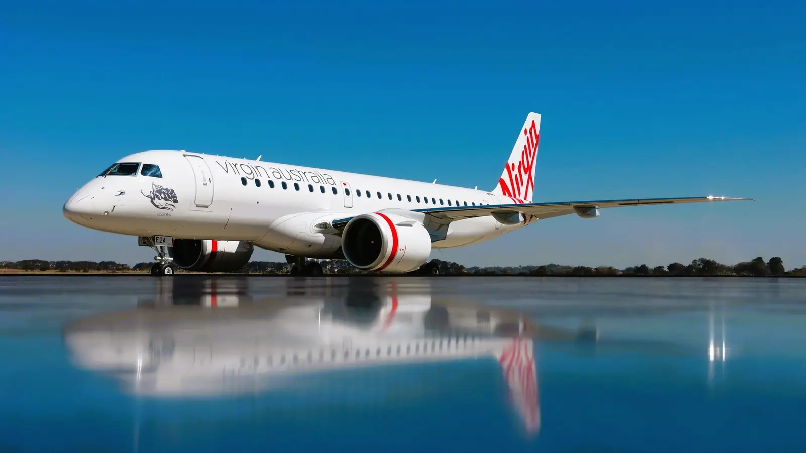 First Commercial Flight: Virgin Australia Debuts Embraer E190-E2 'Coral Bay'