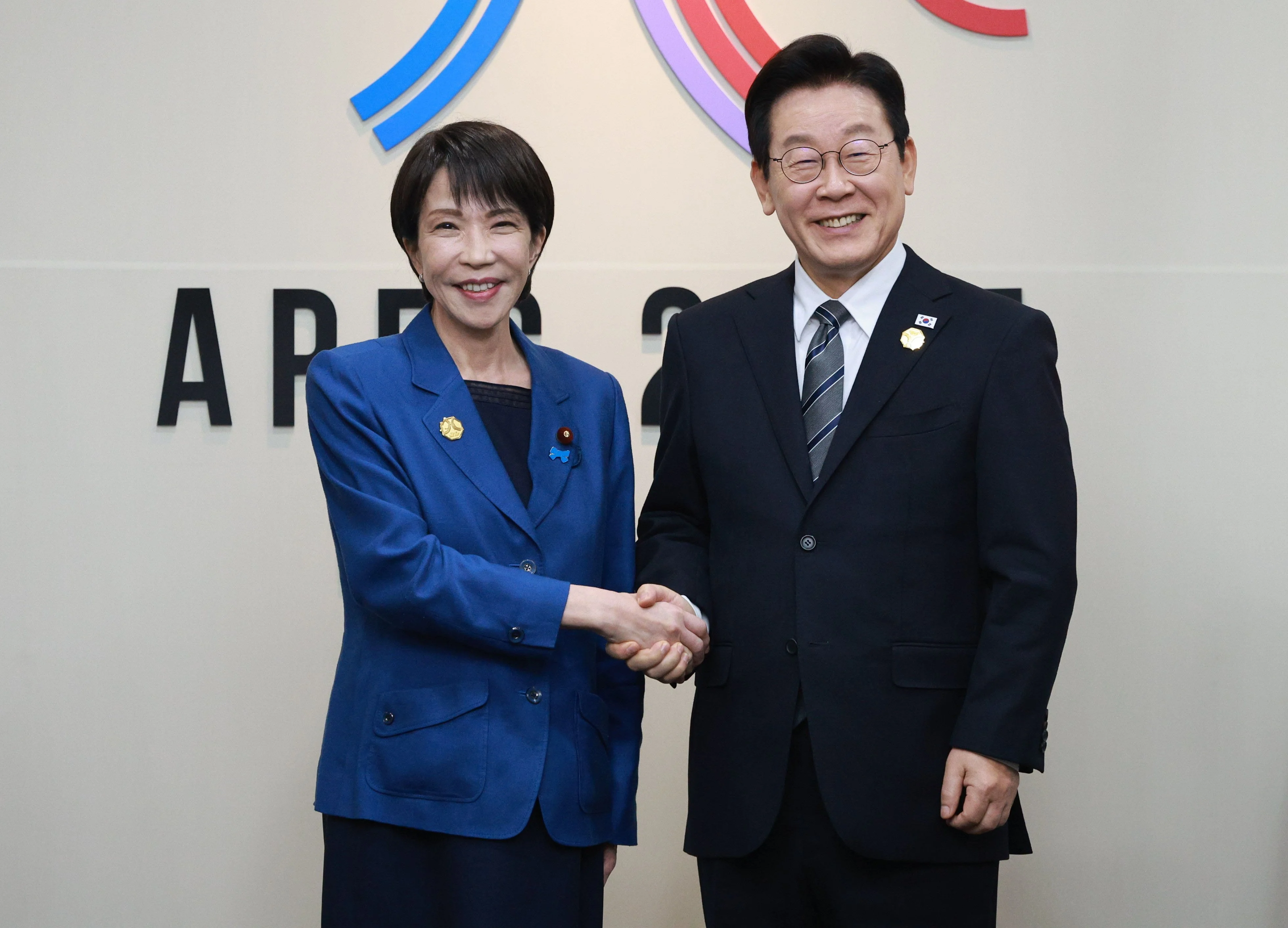 Japan’s PM Takaichi and South Korea’s Lee pledge ‘forward-looking ties’ at Apec