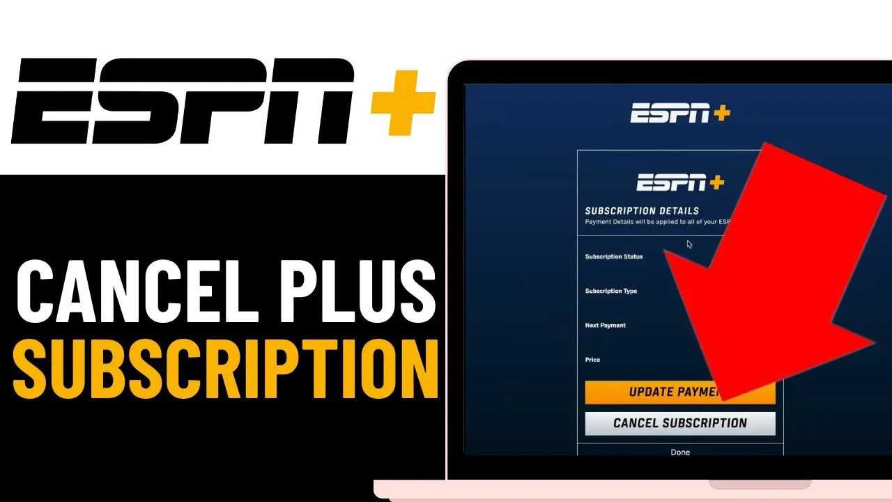 How to cancel ESPN Plus: Find Policy and Cancel step