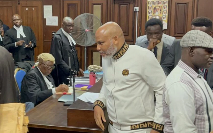 Kanu dumps plan to enter defence, asks court to free him