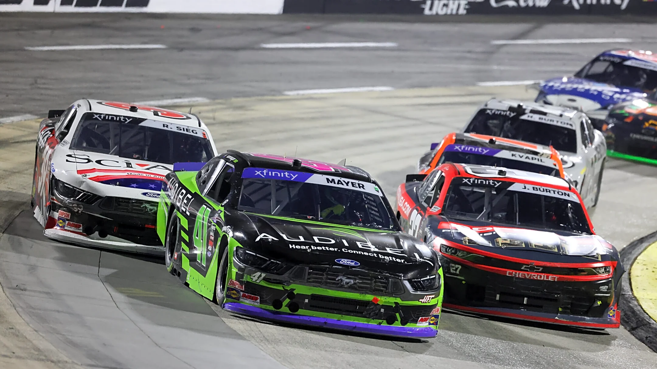 Haas Factory reacts to NASCAR suspending Sam Mayer, names replacement driver for Phoenix