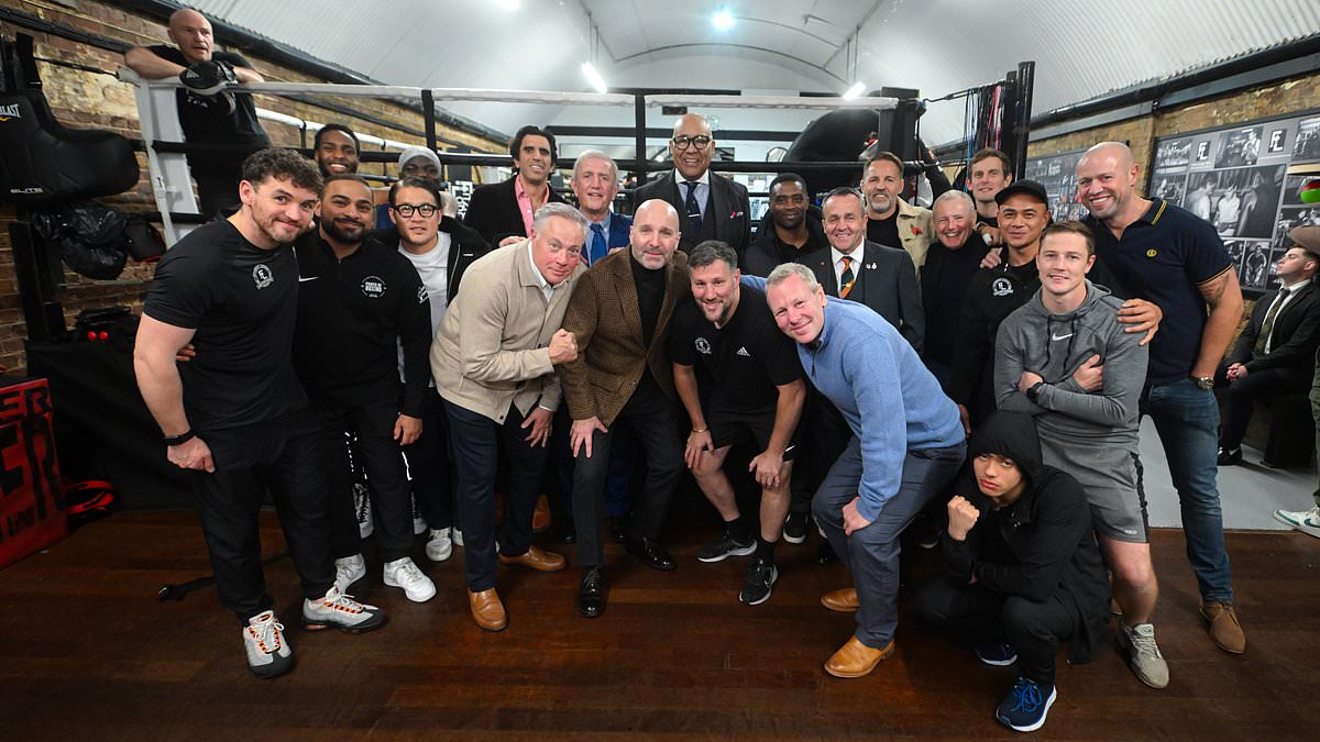 Restored to glory, the amateur boxing club that's transformed the lives of generations of 'waifs, strays, street lunatics and world-class fighters' - with a plaque to Daily Mail Sport's very own Jeff Powell