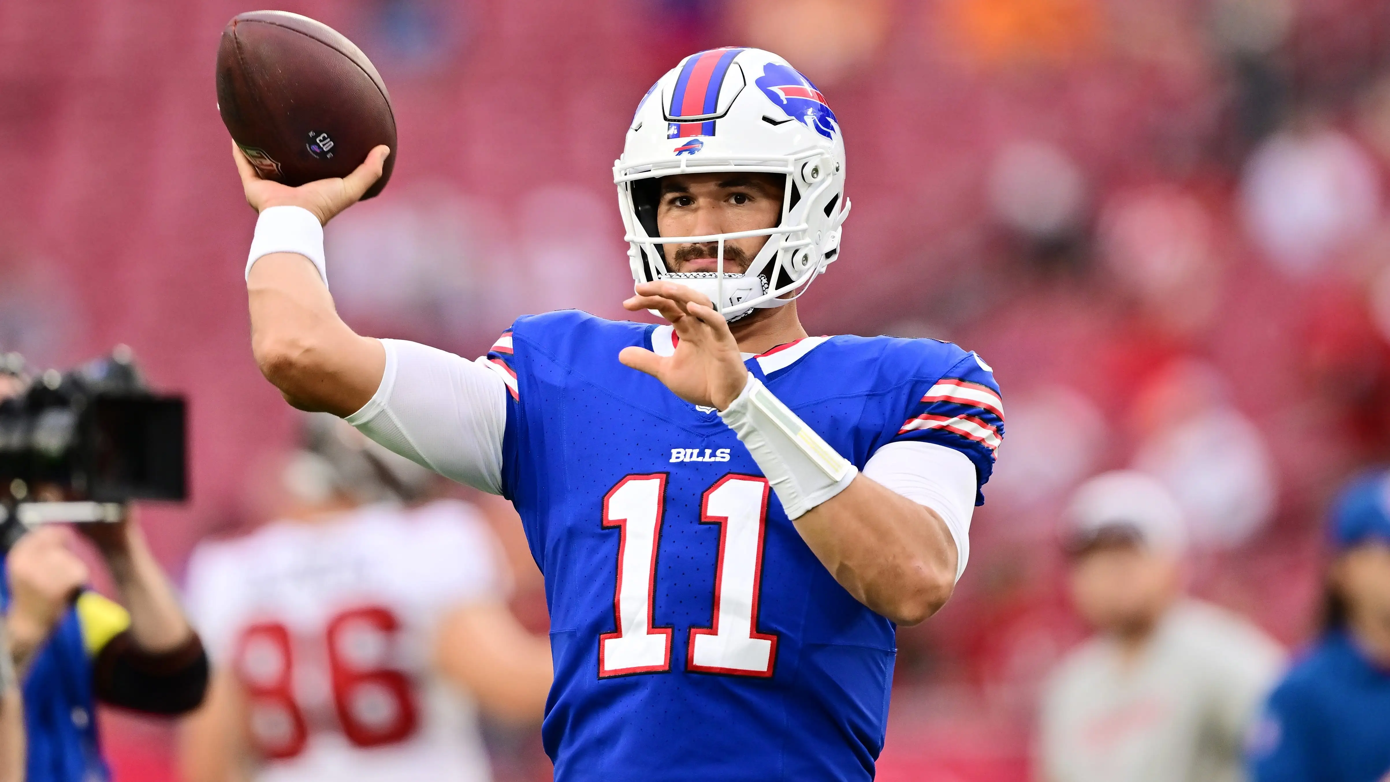 Bills QB Mitch Trubisky Embraces New Role Before Chiefs Game