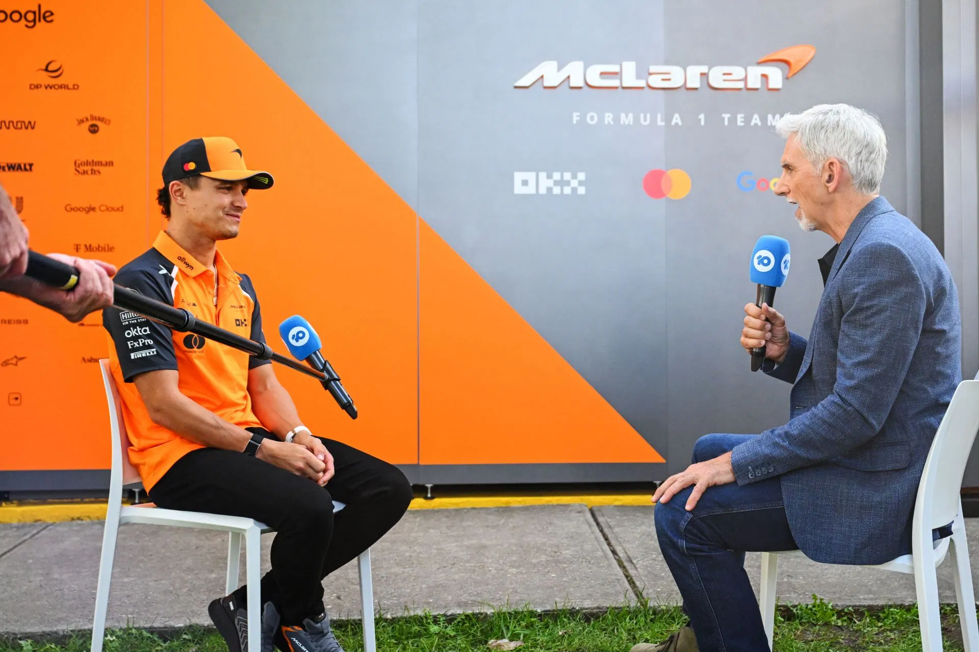 Damon Hill drops 4-word reaction to Lando Norris' sensational pole position in the F1 Mexican GP qualifying